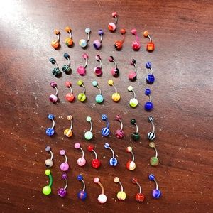 💜💙Belly Button Ring Bundle 💙💜